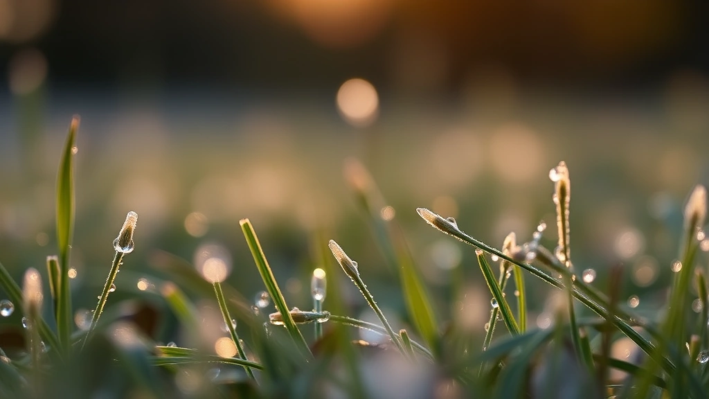 how long does it take grass seed to grow -
morning dew
