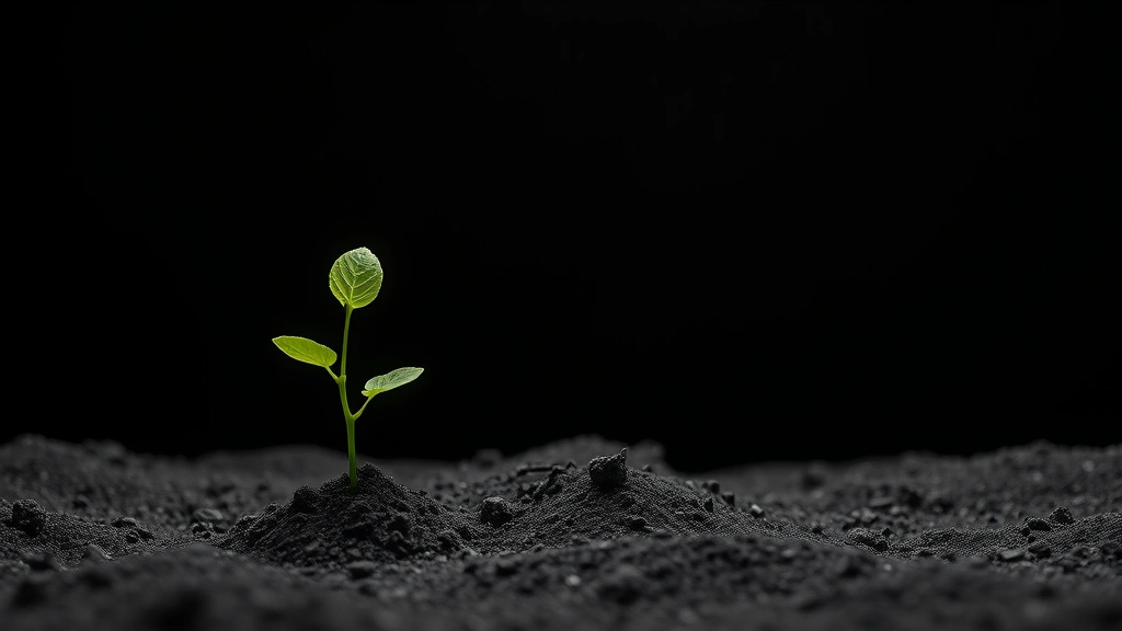 how long does it take grass seed to grow -
isolated on clean dark soil background
