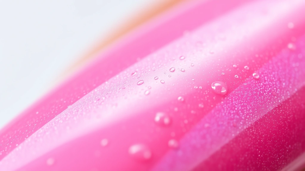 how long does it take nail polish to dry -
photorealistic macro close-up of wet nail polish surface showing glossy finish 