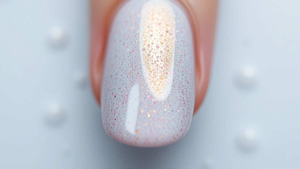 how long does it take nail polish to dry -
sharp focus on nail polish texture
