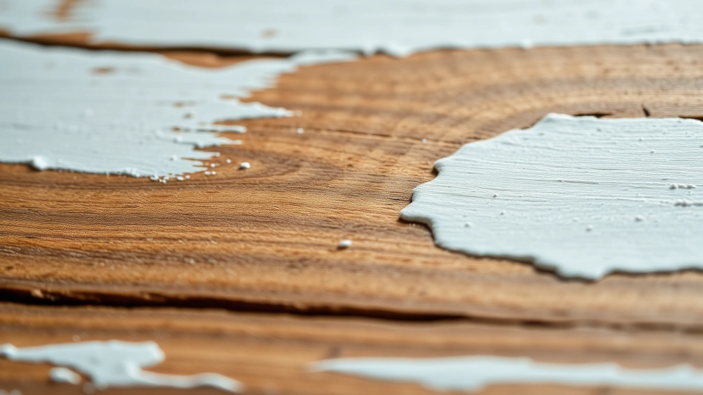 how long does it take primer to dry -
photorealistic close-up macro photography of primer texture on wood grain
