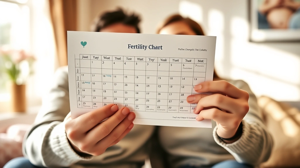 how long does it take sperm to reach the egg -
Photorealistic hands holding a fertility chart and calendar during natural ligh