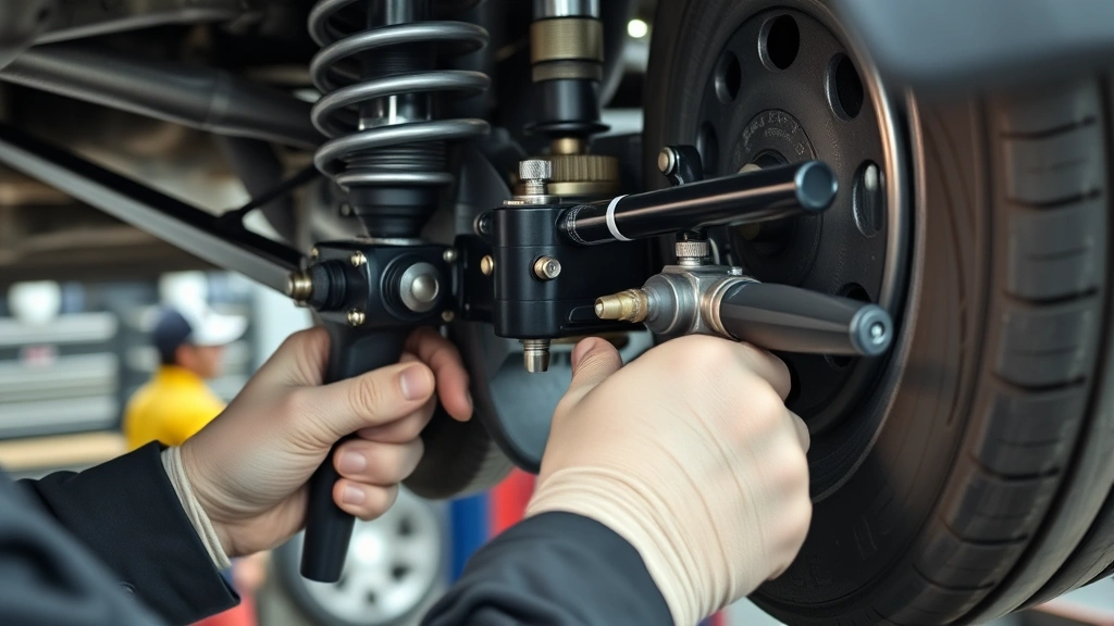 how long does it take to align a car -
Photorealistic hands working showing a technician adjusting wheel alignment com