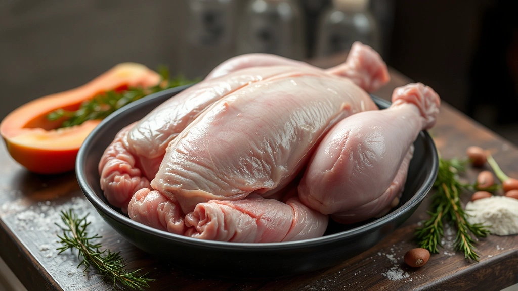how long does it take to defrost a turkey -
raw bird ready for cooking
