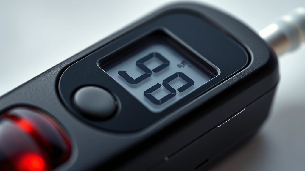 how long does it take to get sober -
photorealistic close-up of blood alcohol content measurement device or breathal