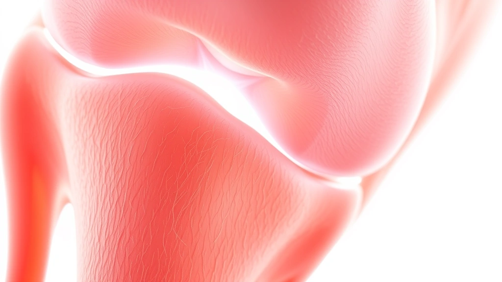 how long does it take to heal a meniscus injury -
Photorealistic close-up macro photography of knee meniscus cartilage tissue str