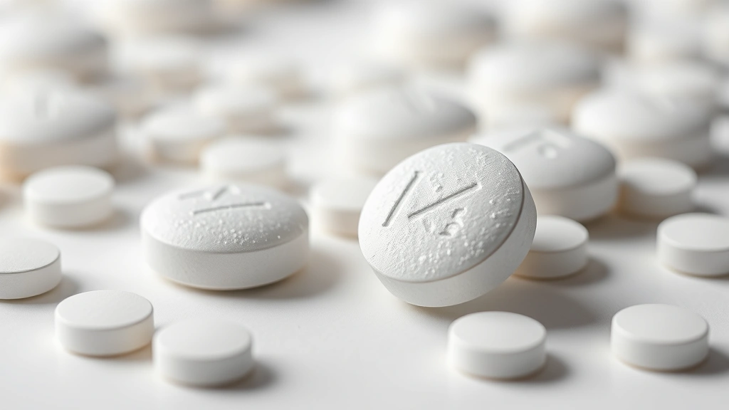 how long does magnesium citrate take to wear off -
Photorealistic close-up macro photography of magnesium citrate tablets scattere