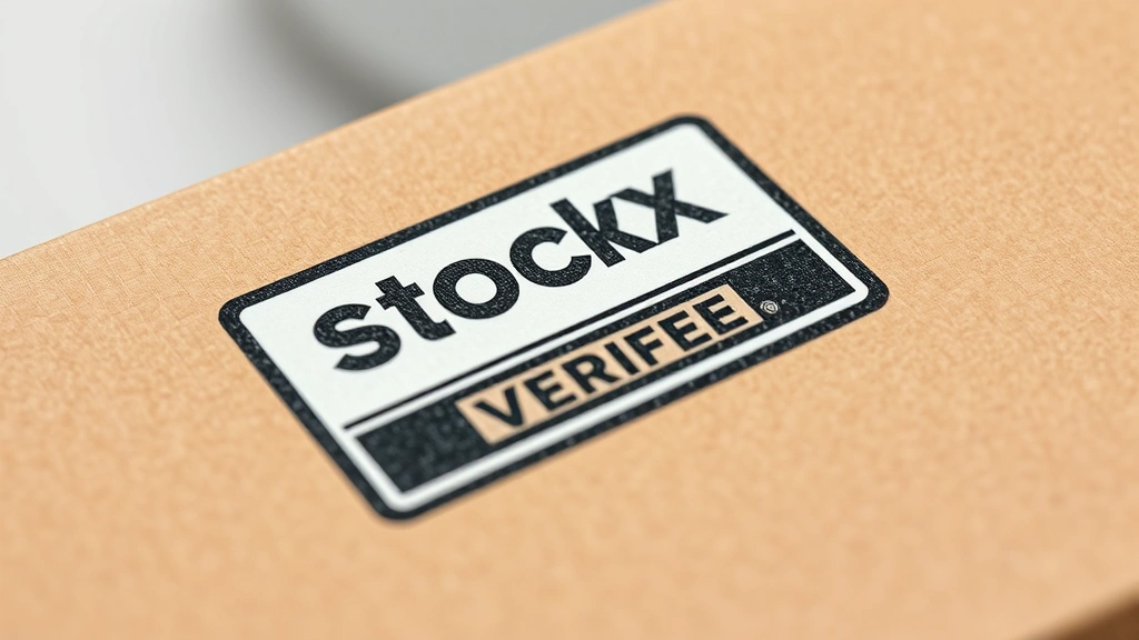 how long does stockx take to ship -
Photorealistic close-up macro photography of StockX authentication verification