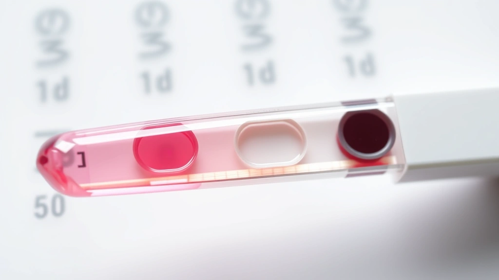 how long for weed to leave system -
Photorealistic close-up macro photography of drug test strip showing results, s