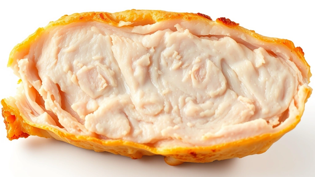 how long to bake boneless chicken thighs -
photorealistic close-up macro photography of perfectly cooked boneless chicken 