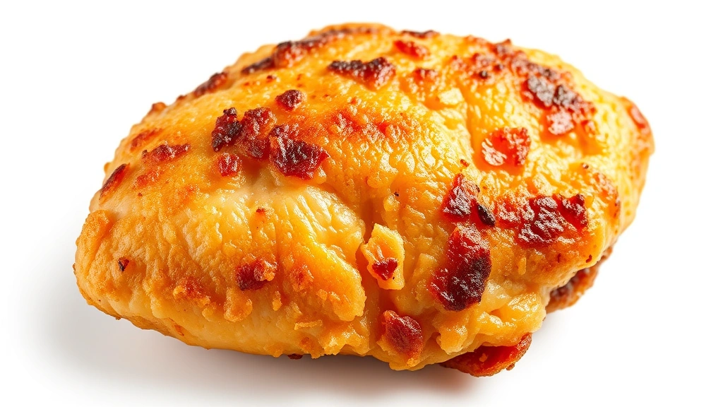 how long to bake chicken legs at 400 -
photorealistic close-up macro photography of crispy golden-brown chicken skin t