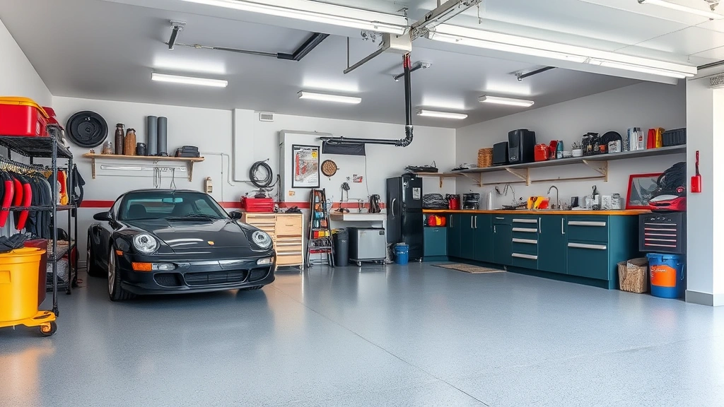 how long to pump for -
clean garage workshop background
