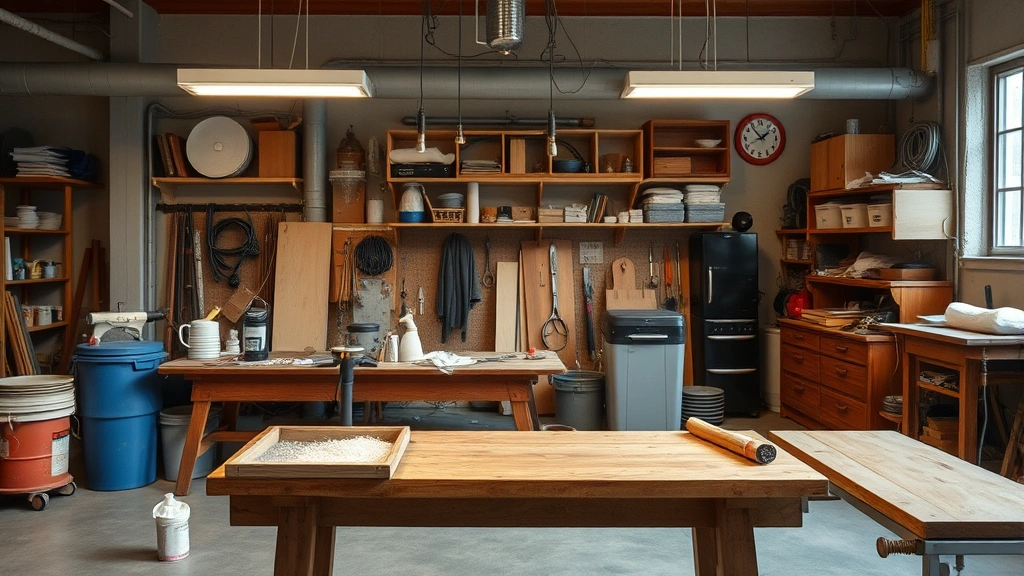 how many cups to a quart -
clean workshop background
