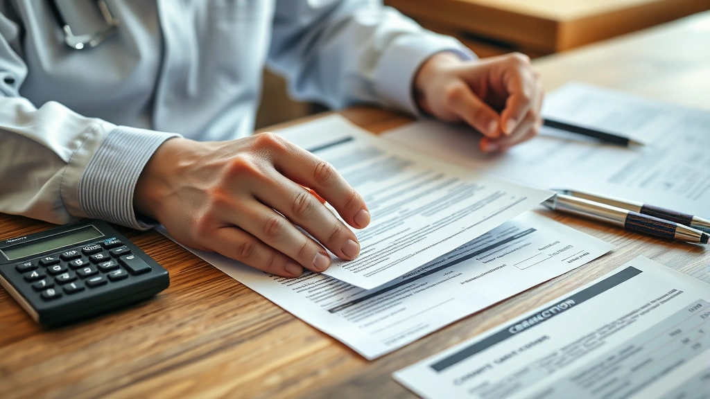 how much does it cost to cremate someone -
Photorealistic hands of funeral director carefully handling cremation paperwork