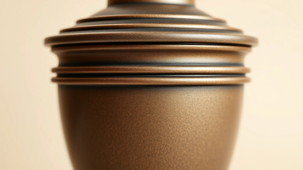 how much does it cost to cremate someone -
photorealistic close-up macro photography of elegant cremation urn with detaile