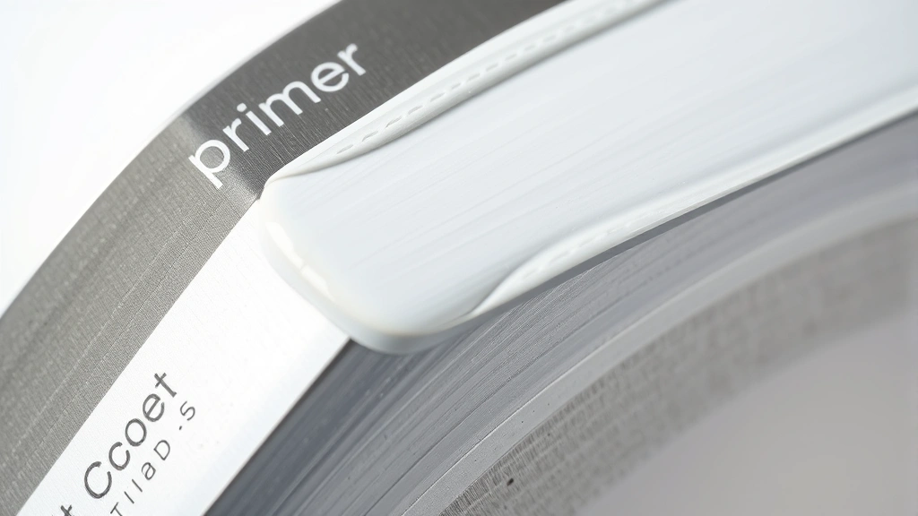 how much does it cost to paint a car -
Photorealistic close-up macro photography of paint layers showing primer, base 