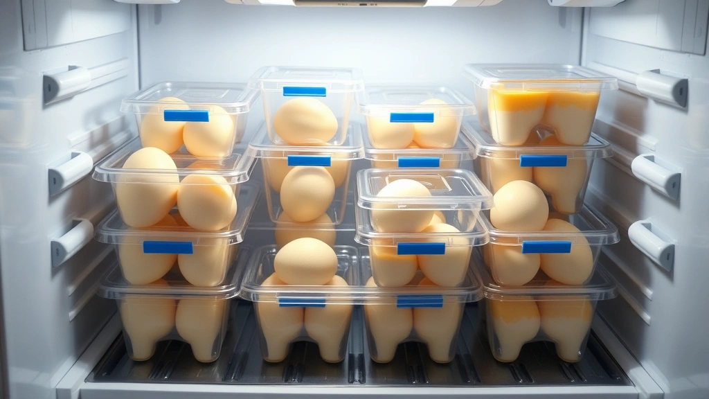 how much to freeze eggs tutorial photo 0