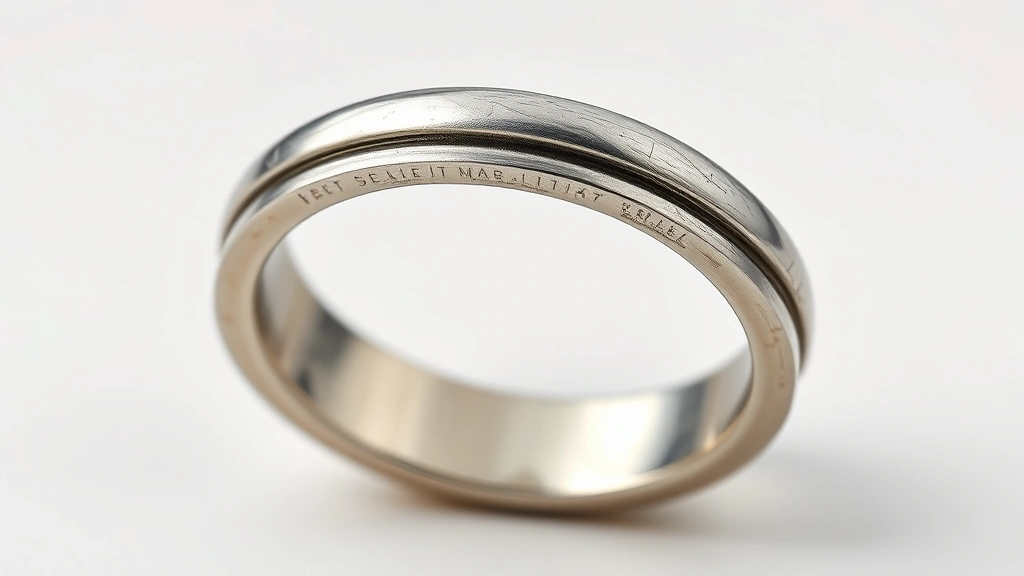 how much to resize a ring -
Photorealistic close-up macro photography of a resized ring band showing the so