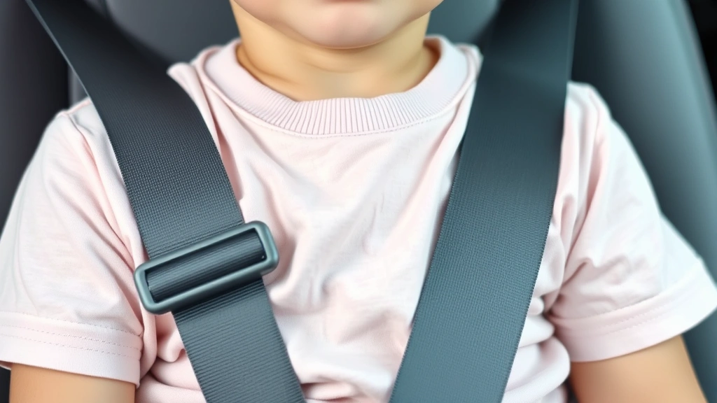 how old to sit in front seat -
photorealistic close-up macro photography of seat belt lap and shoulder positio