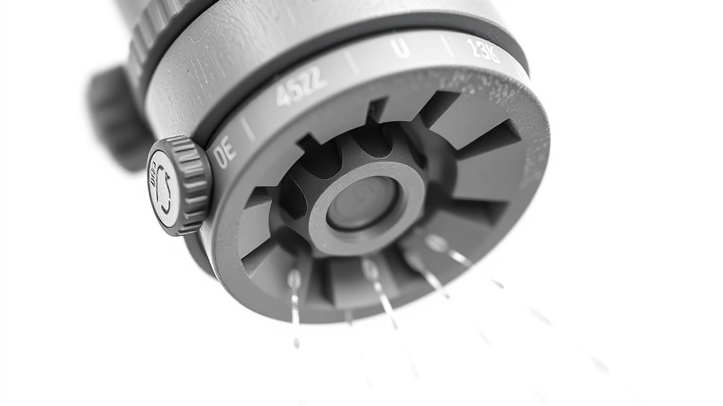 how to adjust sprinkler heads -
Photorealistic close-up macro photography of sprinkler head nozzle showing the 