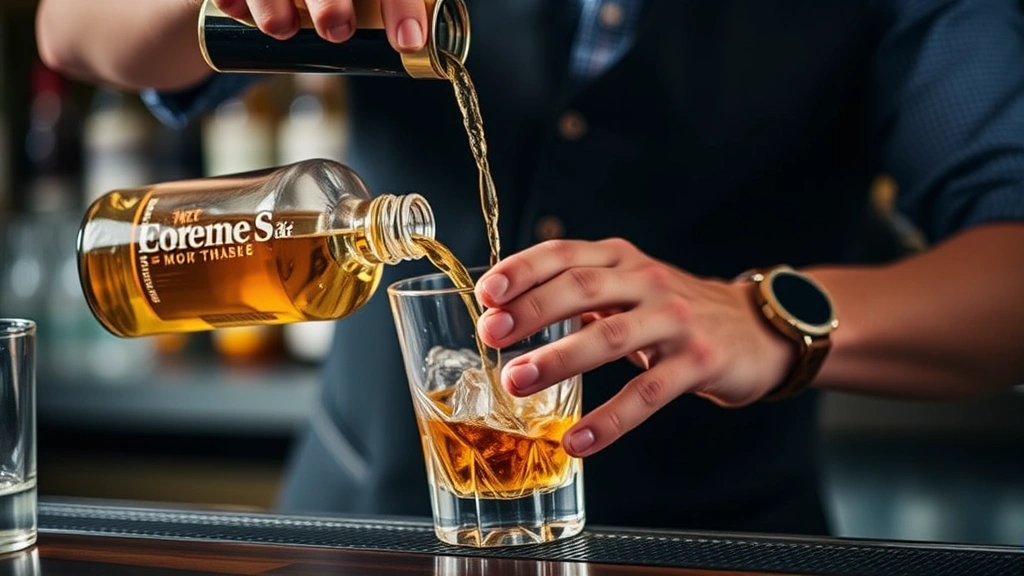 how to age disgracefully -
pouring premium spirits with precision
