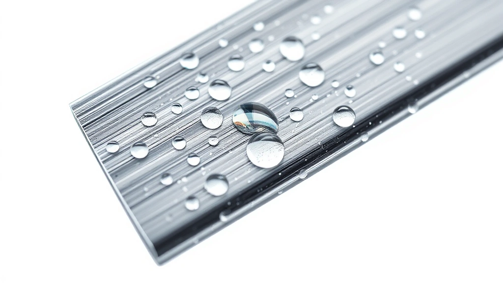 how to avoid razor bumps -
photorealistic close-up macro photography of a sharp razor blade with water dro