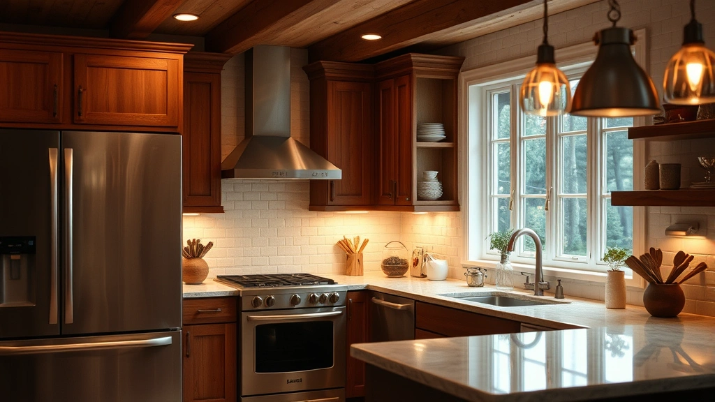 how to be a better boyfriend -
warm kitchen lighting
