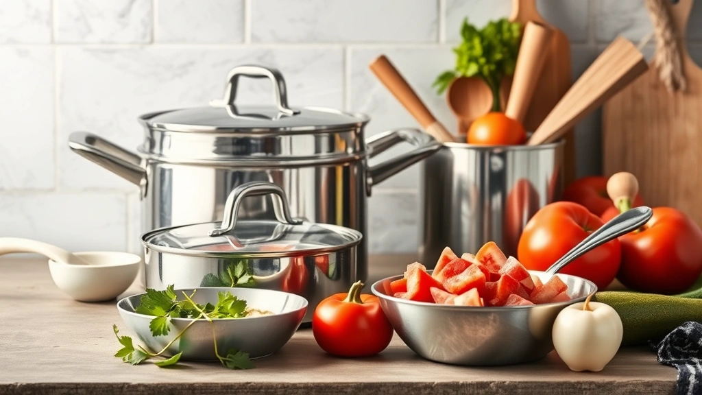 how to be a better boyfriend -
ingredients and cookware visible
