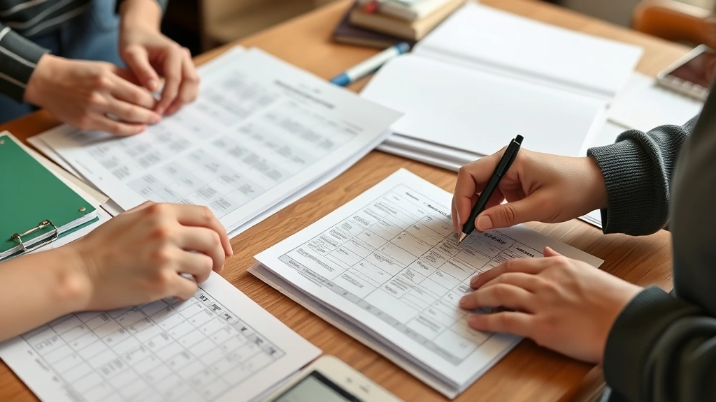 how to be a cordinate volunteers -
photorealistic hands working together organizing volunteer schedules and materi