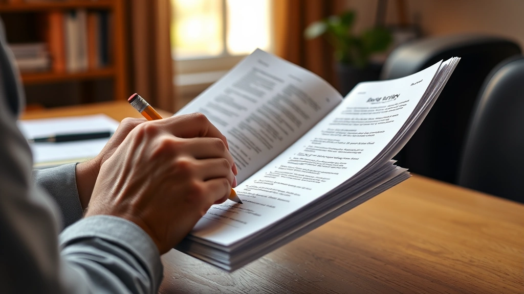 how to be a player cast -
photorealistic close-up of hands holding script pages during audition preparati