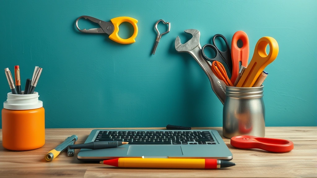 how to be popular mark finley -
tools or notebook visible
