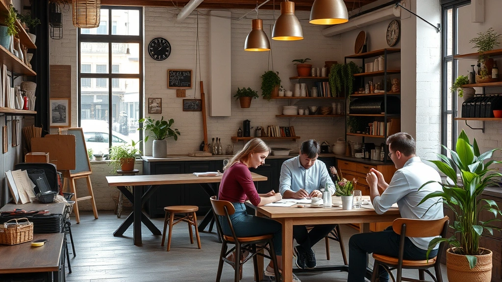 how to be popular mark finley -
workshop or cafe setting
