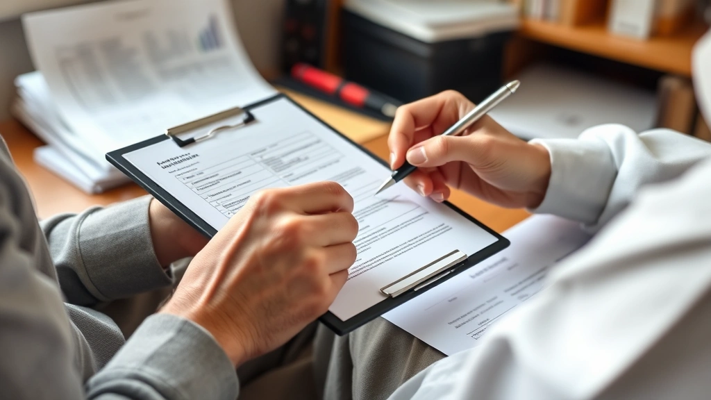 how to become a clinical psychologist -
Photorealistic hands of a clinical psychologist taking notes during a patient s