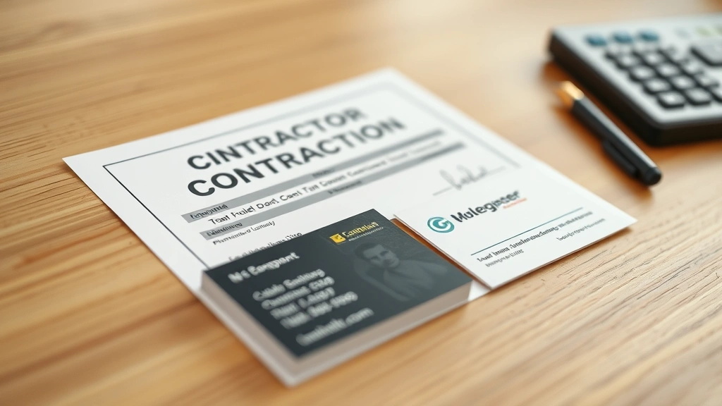 how to become a general contractor -
Photorealistic close-up macro photography of contractor’s license documen