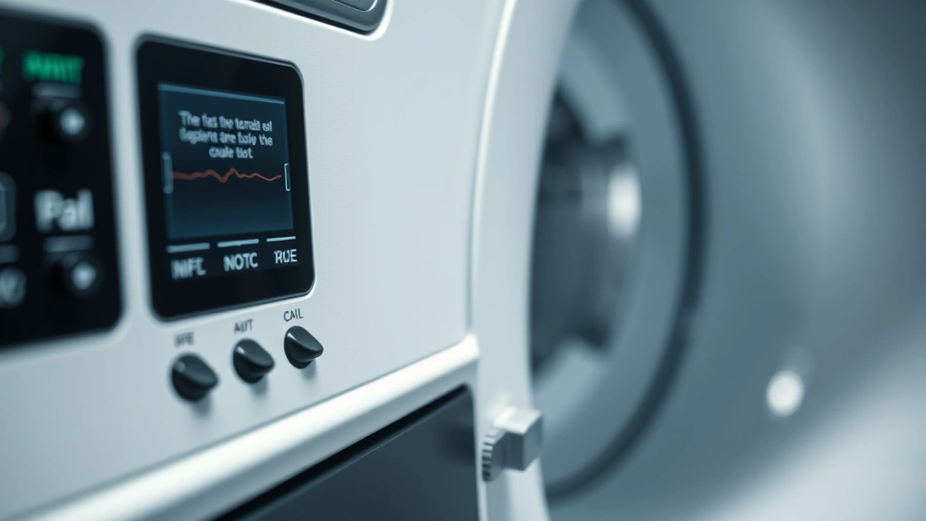 how to become an mri tech -
Photorealistic close-up macro photography of MRI machine control panel buttons 