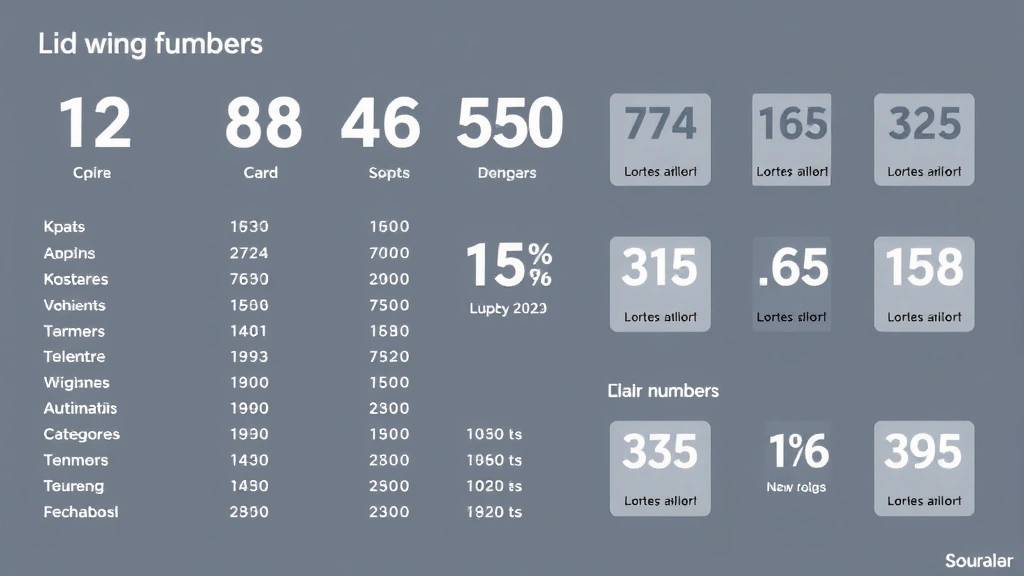 how to ca -
detailed view of numbers and categories