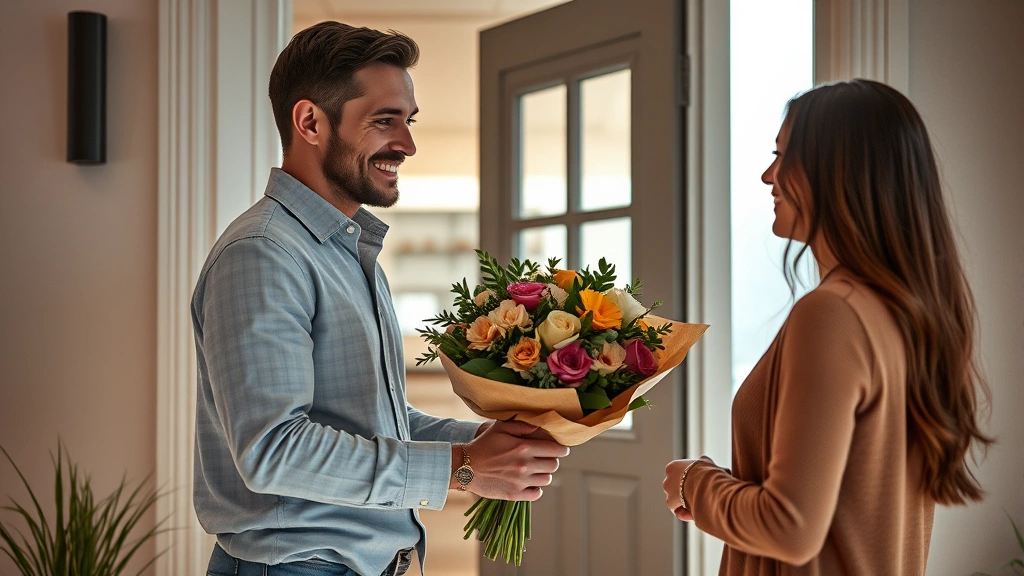 how to carry flowers for date tutorial photo 0