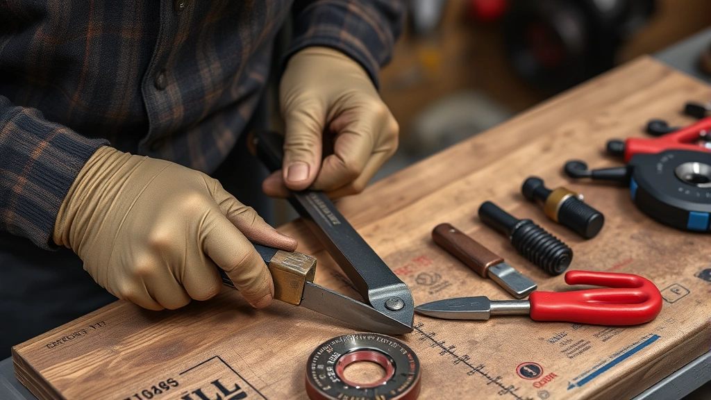 how to cast off knitting -
tools in use
