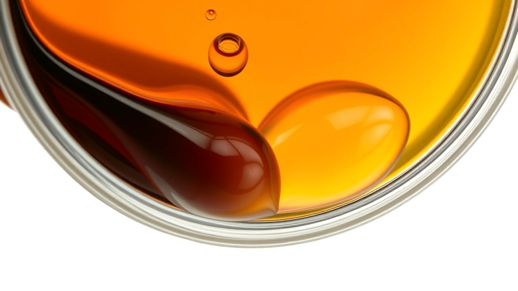 how to change brake fluid -
photorealistic close-up macro photography of brake fluid in clear container sho