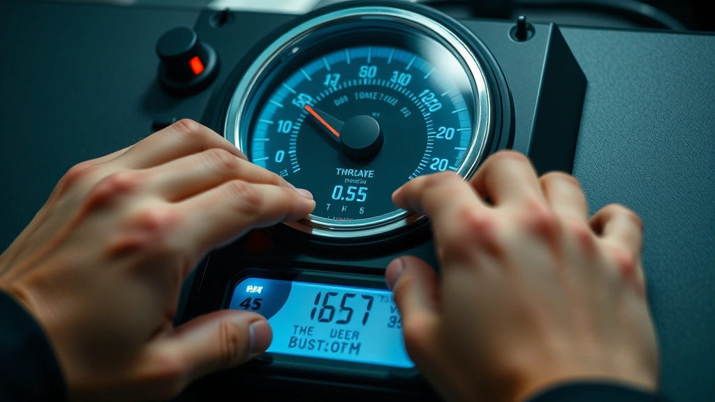 how to check a fuse with a multimeter -
close-up of hands and meter display