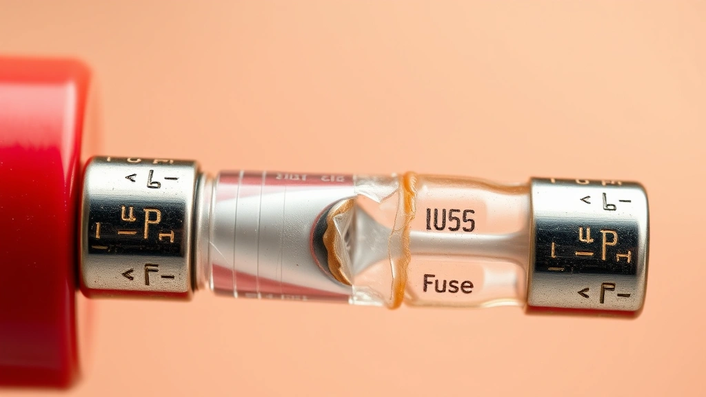 how to check a fuse with a multimeter -
Photorealistic close-up macro photography of a blown fuse next to a good fuse s