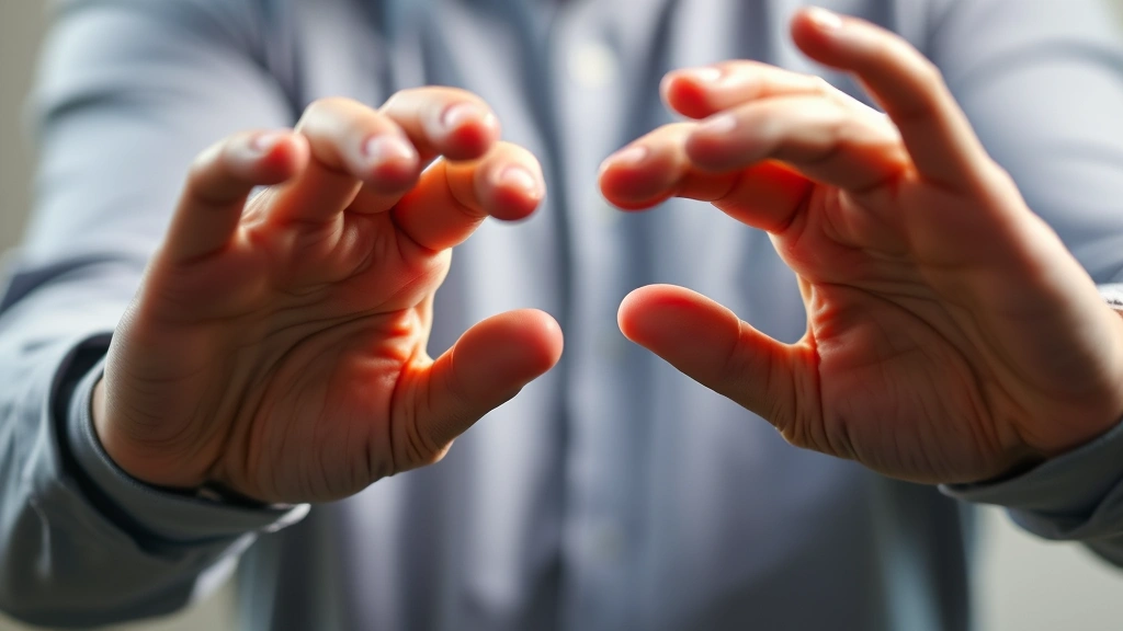 how to chop an onion -
hands in focus demonstrating proper form

