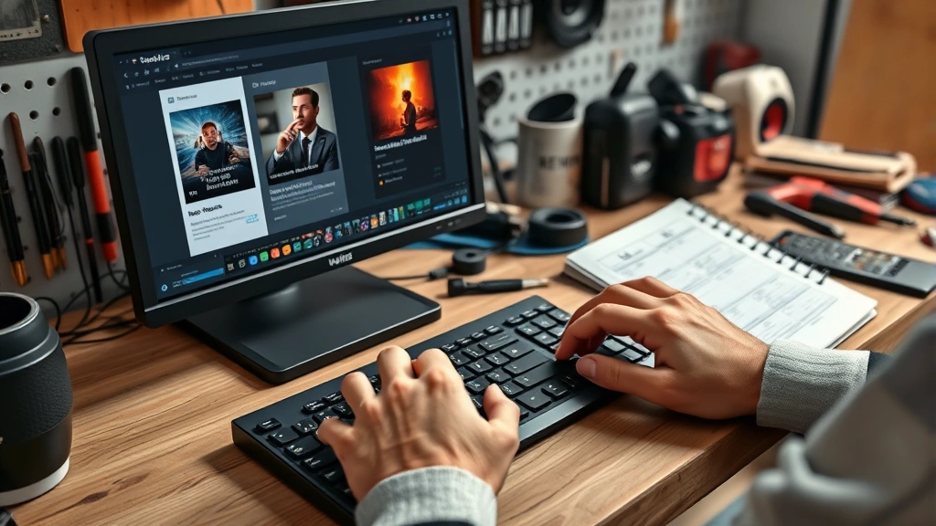 how to cite a song -
Photorealistic hands typing on a computer keyboard while referencing a notebook