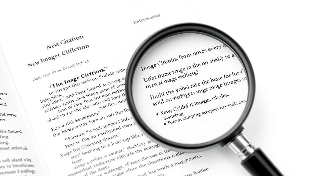 how to cite pictures -
photorealistic macro photography of a printed page showing properly formatted i