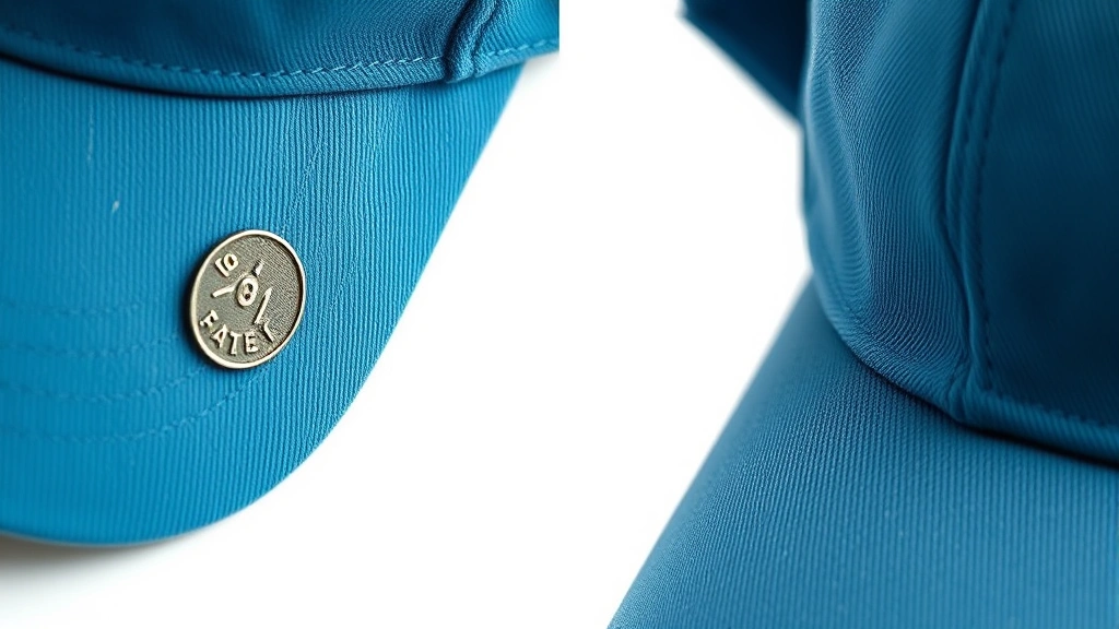 how to clean a baseball cap -
Photorealistic close-up macro photography of baseball cap fabric texture showin