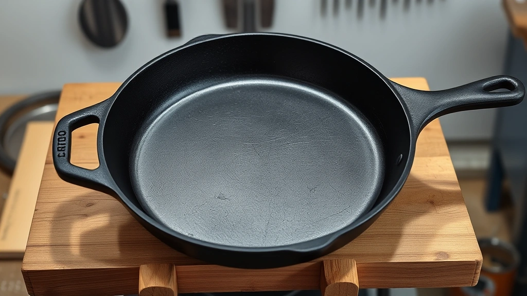 how to clean a rusty cast iron skillet tutorial photo 0