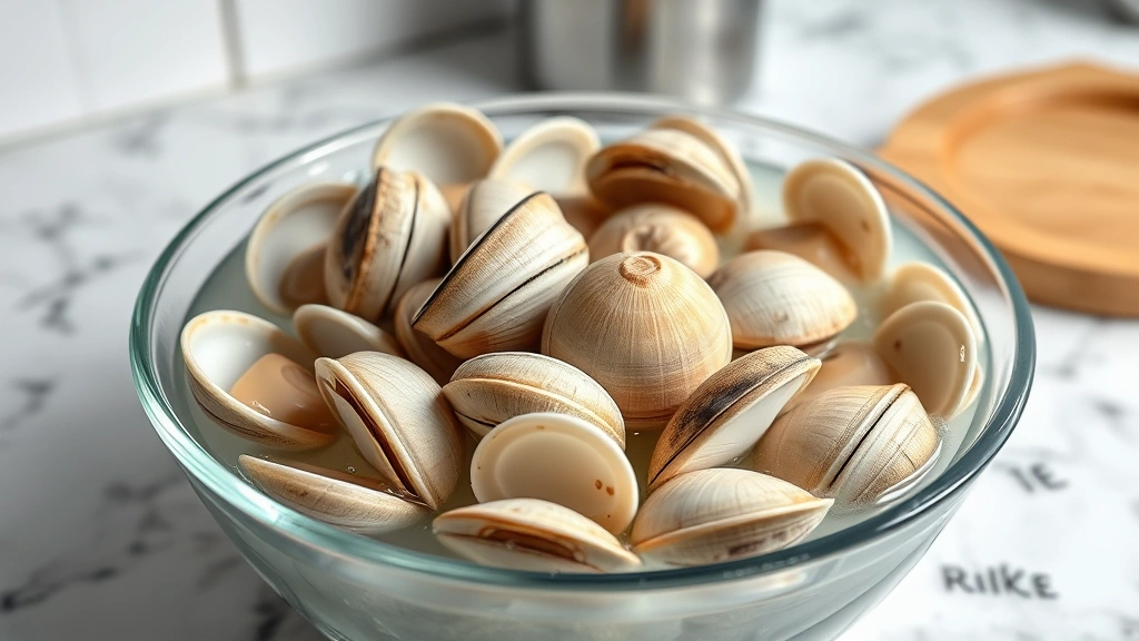 how to clean clams tutorial photo 0