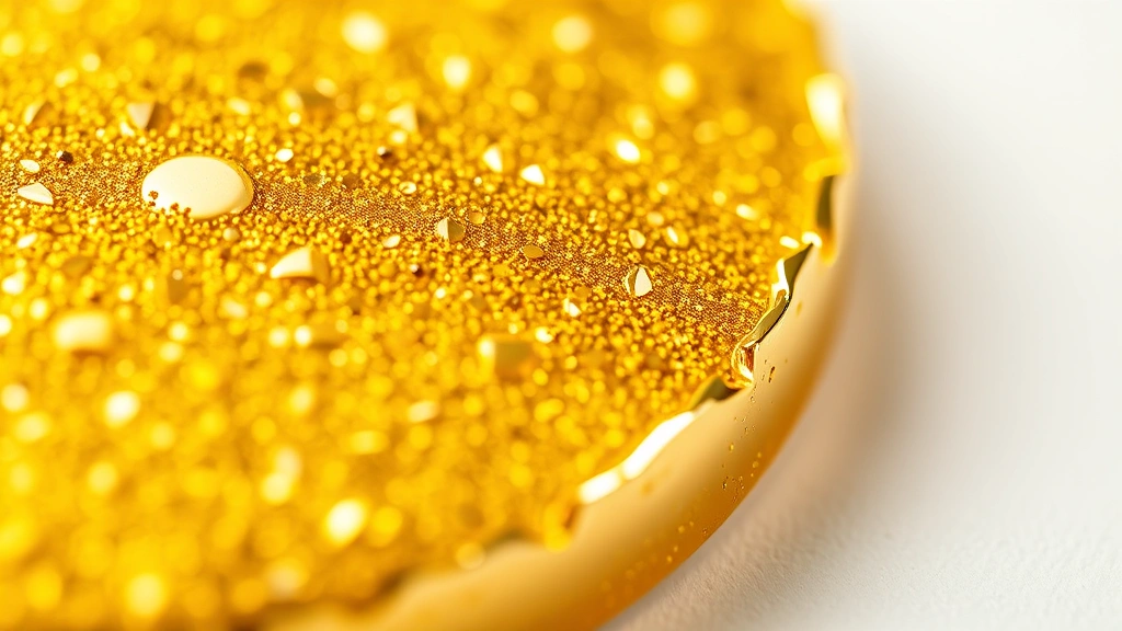how to clean gold -
Photorealistic close-up macro photography of gold surface texture showing brill