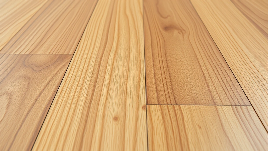 how to clean hardwood floors -
photorealistic close-up macro photography of hardwood floor grain texture after