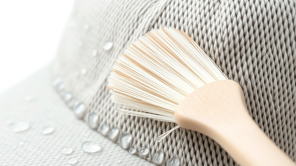 how to clean hats -
Photorealistic close-up macro photography: detailed texture of hat fabric fiber